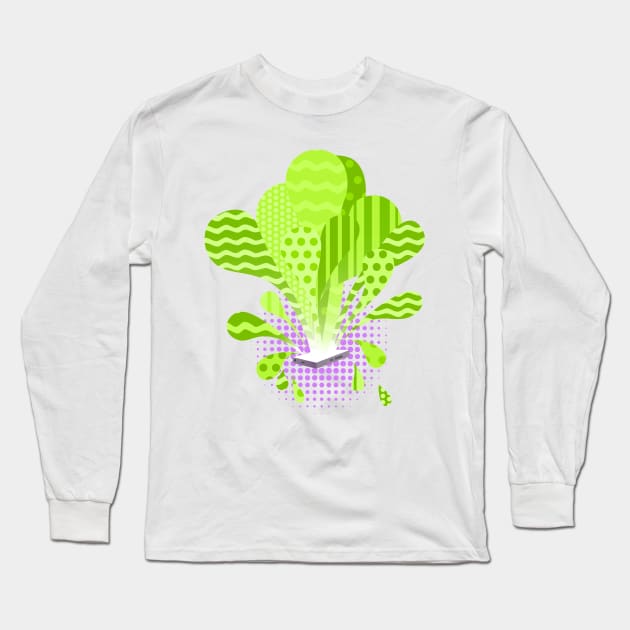 Information flow Long Sleeve T-Shirt by Gerberry